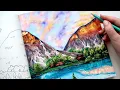 ROMANTIC COUNTRY the second tale LANDSCAPE Time Lapse Coloring