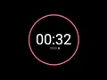 32 Second Countdown Timer iPhone Timer Style