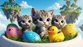 🐱 子猫のチー: こねこのチー ポンポンらー大冒険 4期 第18話 「チーと草むらのヒミツ」Season 4 Episode 18