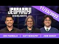 Is Cris on a Roll Daily Highlights JEOPARDY