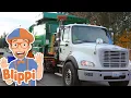 Blippi Garbage Truck Song Educational s for Toddlers Cars for Children