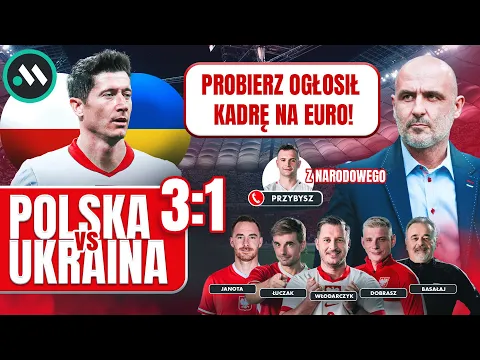 Download MP3 POLSKA - UKRAINA 3:1! PROBIERZ OGŁOSIŁ KADRĘ NA EURO. DRAMAT MILIKA!