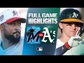 MARLINS vs ATHLETICS Full Game Highlights July 4 2026 MLB Season