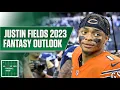 Is Justin Fields being undervalued in fantasy at current ADP Rotoworld Football Show NFL on NBC