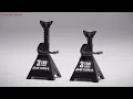 Daytona 3 Ton Ratcheting Jack Stands Harbor Freight