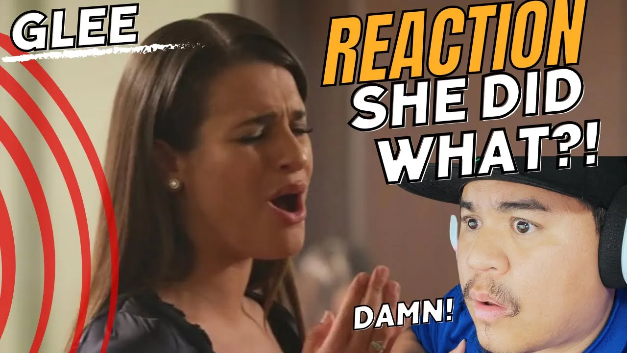 To Love You More - Rachel Glee Reaction Damn!