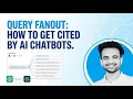 Query Fanout Data for AI SEO How to Rank in Chatgpt