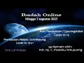 Download Lagu Ibadah Online Minggu 3 augustus 2025 yg dipimpin oleh Pdt. Ny. C. Pisarahu-Tehupuring.