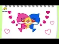 I Love You Daddy!🩵 | Father's Day for Kids | Nursery Rhymes & Kids Songs | Baby Shark Official