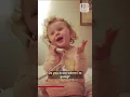 Cute little girl gossips on the phone