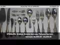 STERLING Wallace Grande Baroque Flatware Service