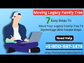 How To Move Legacy Family Tree To Heritage Moving Legacy Family Tree Using GEDCOM File