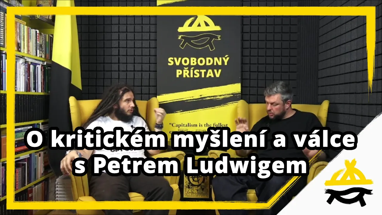 Studio Svobodného přístavu: O kritickém myšlení a válce s Petrem Ludwigem
