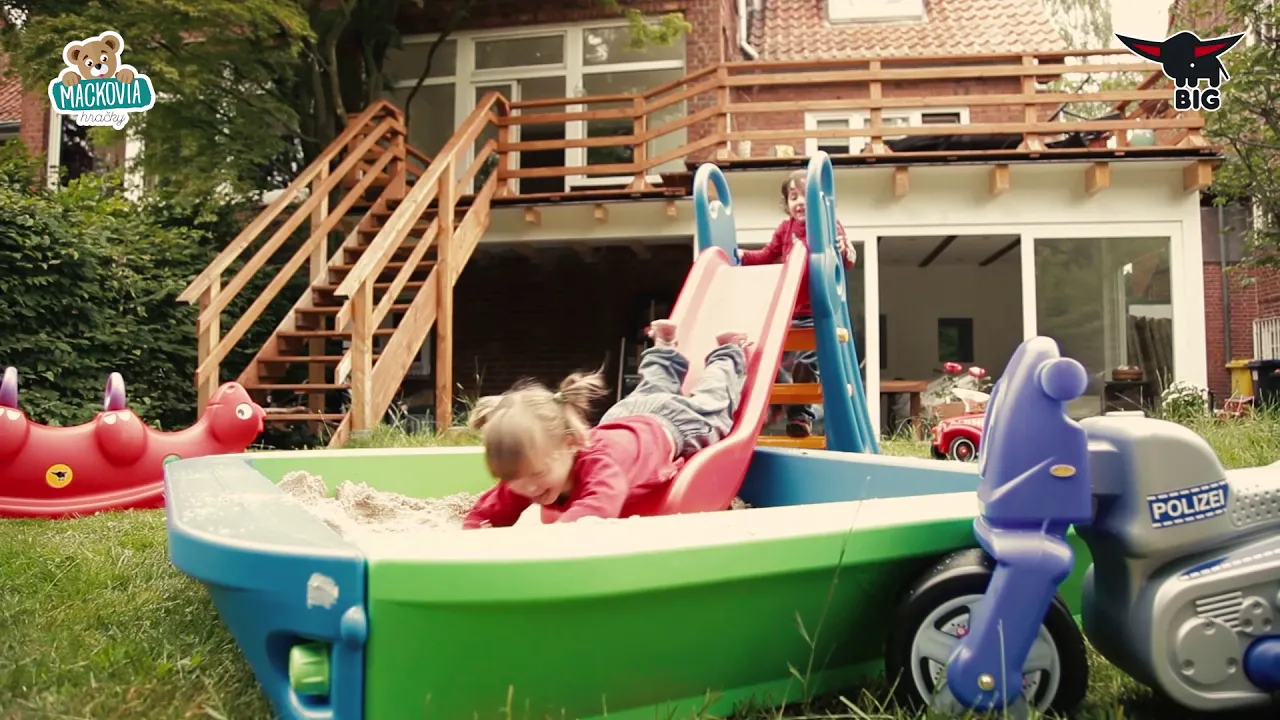 Šmykľavky s hojdačkou - Set šmykľavka Toboggan Funny dĺžka 200 cm Smoby - 4