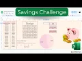 Savings Challenges For Small Budgets In Google Sheets Easy Money-Saving Tutorial