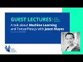 A talk about Machine Learning and TensorFlow in JavaScript with Jason Mayes