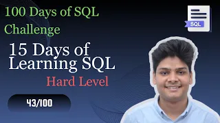 15 Days of Learning SQL Days Of Learning SQL HackerRank Solution
