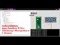 Wokwi Simulator Project Raspberry Pi Pico Interfacing with Ultrasonic Sensor coding in MicroPython