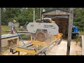700 BDF of Beautiful Lumber on the Frontier OS27 Sawmill