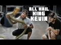 KING KEVIN Hangin with my bud Chandler and his GIANT King Cobra