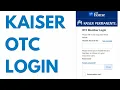 Kaiser Medline OTC Login Benefit Card Geisinger Catalog