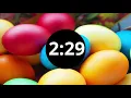 5 minute EASTER TIMER with music classroom timer for FIVE minutes with FUN and MUSIC