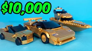 I Tested $1 vs $10,000 Lego builds!