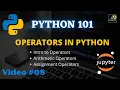 Operators In Python 01 Arithmetic Assignment Operators Python 101 TUTORIEX