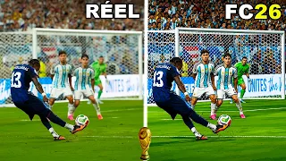 Je REPRODUIS les PLUS BEAUX BUTS de la COUPE DU MONDE 2026 ! 😮 (Mbappé met un but de 25 mètres)