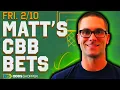 NCAAB Picks Today Friday 23 College Basketball Betting Predictions