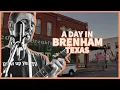 A tour of Brenham Texas vlogging Texas towns