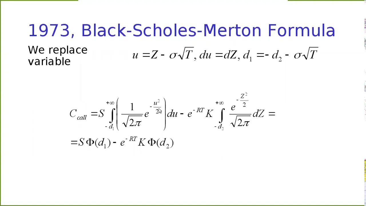 SPFM_L_10. Black-Scholes model