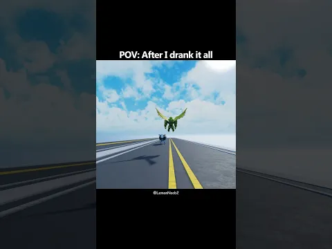 Red Bull actually gave him wings