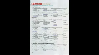 انجليزي 2 اعدادي ترم أول 2026 حل تدريبات المعاصر درسي 5 و 6 من الوحدة 3 صفحة 126 