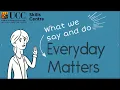 The Everyday Matters series Part 2
