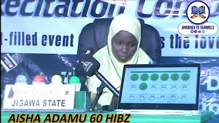 1st position winner aisha adamu jigawa state 60 hizb