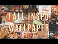 How to make collage wallpaper Fall Inspo Wallpaper Tutorial