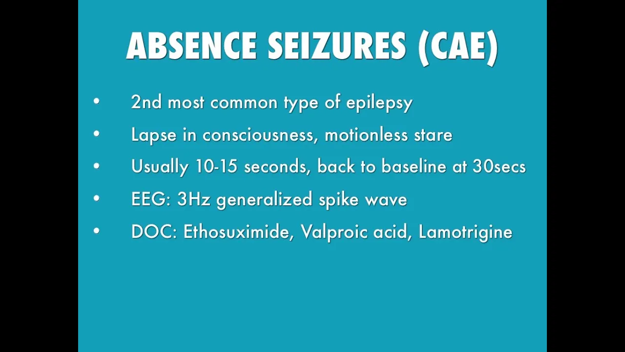 Absence Seizures