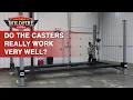 How Easy Moving A 4 Post Car Lift On Casters