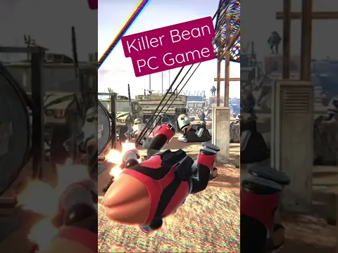 Slow Motion in the Killer Bean PC / Console Game  #shorts #gaming #pcgaming #killerbean