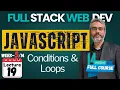 Master Full Stack Web Development Week-5 Lecture-19 JavaScript Loop and Conditions