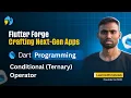 Dart Programming Bangla Tutorial Ternary Operator Abdul Motaleb Learn With Motaleb TarnaryOperator