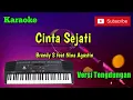 Download Lagu Cinta Sejati ( Brendy S feat Nina Agustin ) Karaoke Versi Sandiwaraan - Tengdung Cover
