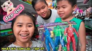 Nhật Ký Con Gái • Tập 27 • 3 Chị Em Siêu Nhân🦸‍♂️ Đi Sắm Balo Mới Đi Học Và Cái Kết | Lộc TiVi