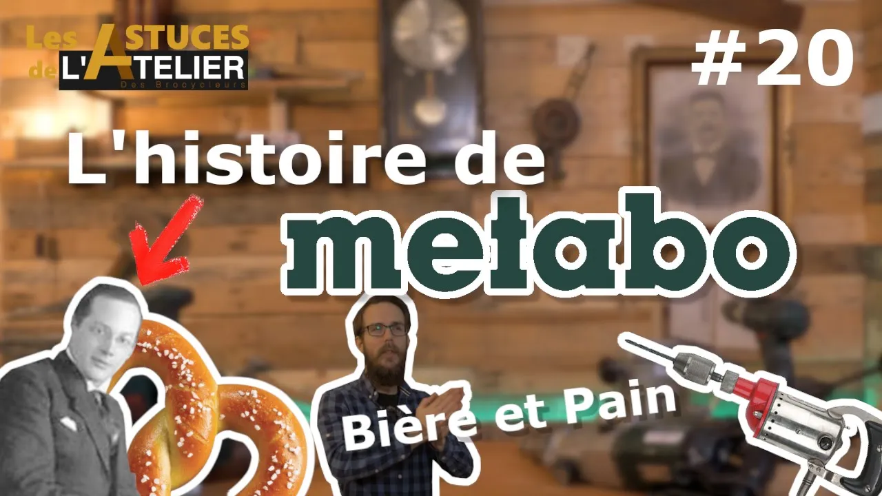 Histoire de Metabo : une perceuse à main entre la boulangerie et la brasserie de Nürtingen