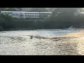 Milwaukee district west Metra Line with sounds of a Dam
