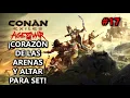 CORAZON DE ARENAS Y ALTAR PARA SET CONAN EXILE Age of War chapter IV Gameplay Espanol