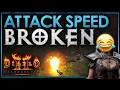 INCREASED ATTACK SPEED IS BROKEN IN DIABLO 2 RESURRECTED INSANE SPEEDS