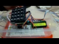 Simulation of the project Microprocessor