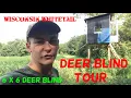 Elevated hunting blind - 6 x 6 Deer Stand